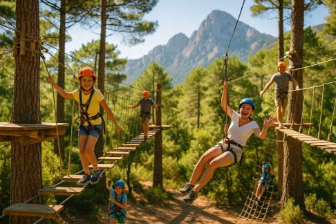 Parcs d’aventure en Corse : adrénaline assurée pour petits et grands
