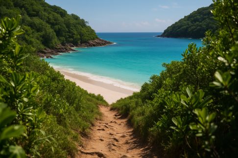 Comment accéder aux plages les plus reculées de l’île