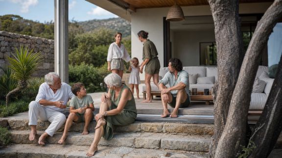 Corse en famille nombreuse : solutions d’hébergements pour grands groupes