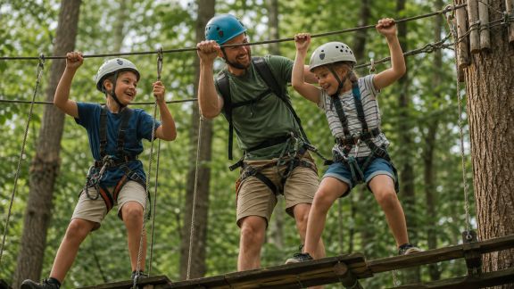 Parcours accrobranche : les meilleurs endroits pour s’amuser en famille