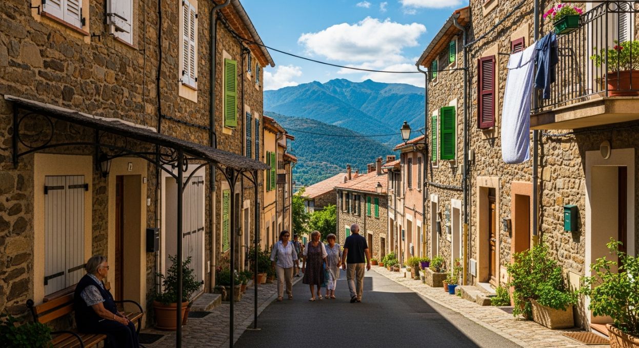 La vie quotidienne aujourd’hui dans les villages de caractère de Corse
