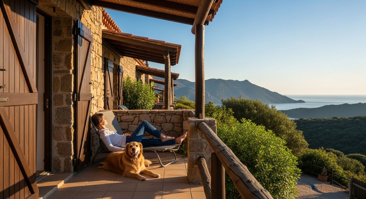 Voyager en Corse avec son animal : hébergements pet-friendly recommandés