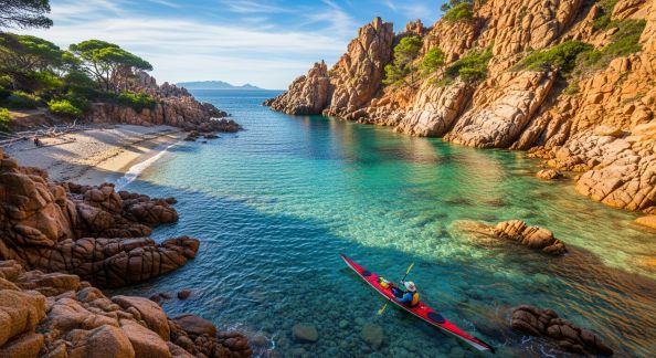 Explorer la Corse en kayak : les plus beaux parcours nautiques
