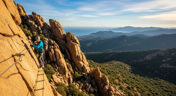 Les plus belles via ferrata à explorer en Corse