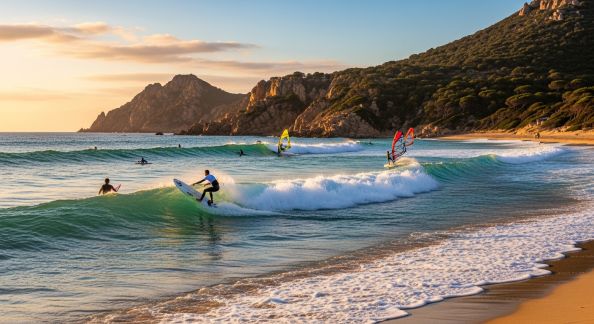Les plages corses idéales pour les sports de glisse