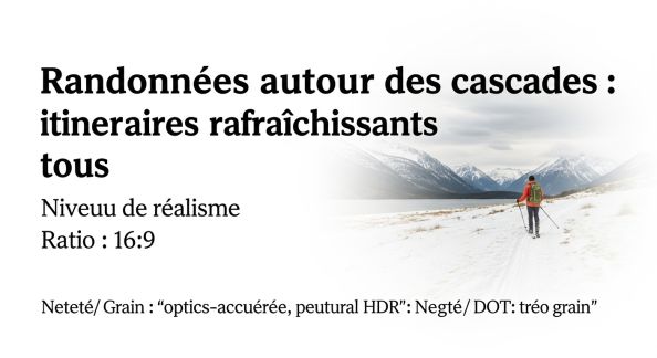 Randonnées autour des cascades : itinéraires rafraîchissants pour tous