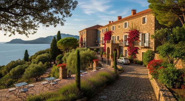 Les plus beaux hôtels historiques pour voyager dans le temps en Corse