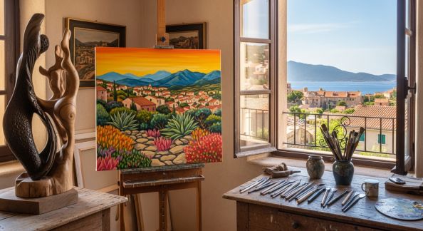 Peinture et sculpture : les artistes emblématiques de la Corse