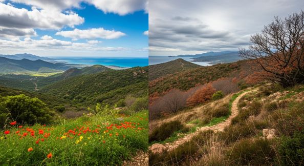 Randonnées au fil des saisons : comment évoluer la nature corse mois après mois