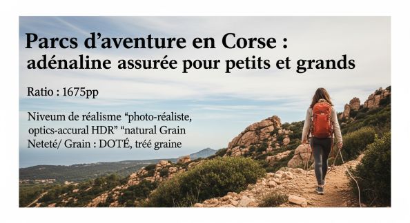 Parcs d’aventure en Corse : adrénaline assurée pour petits et grands