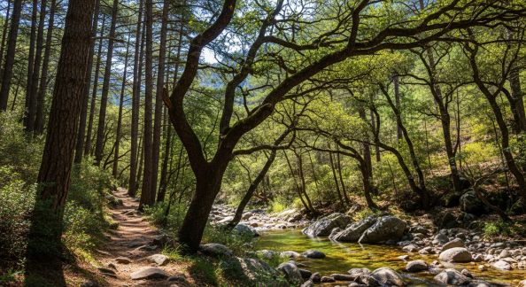 Sélection de balades ombragées pour l’été en Corse