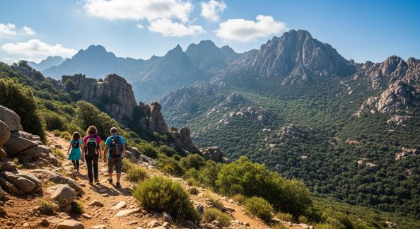 Randonnée en famille : les parcours accessibles et ludiques pour petits et grands en Corse