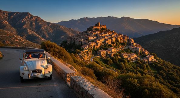 Découvrir les villages perchés de Corse lors d’un road trip insolite