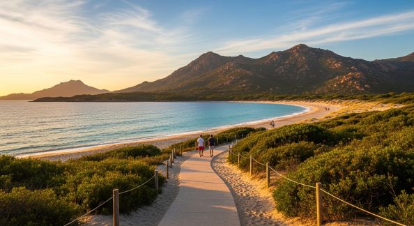 Balades accessibles aux enfants près des plages corses
