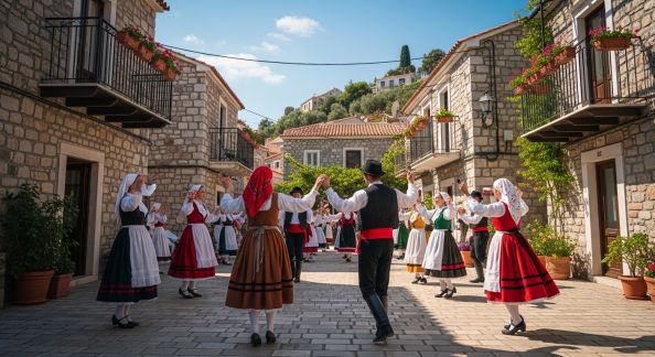Festivals et traditions vivantes dans les villages de caractère de l’île