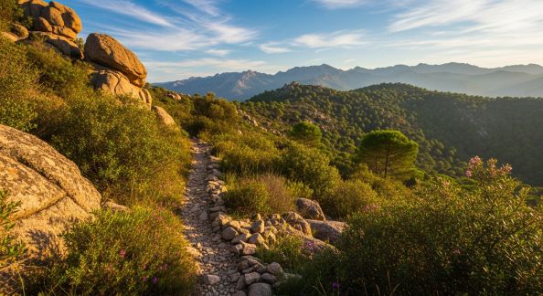 Les itinéraires incontournables pour explorer le maquis corse à pied