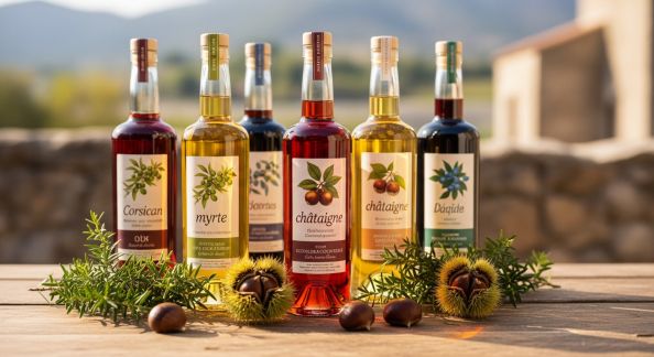 Zoom sur les liqueurs corses : myrte, châtaigne et autres trésors à découvrir